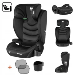 Fotelik Samochodowy 15-36Kg Tulano Joy I-Size Isofix Poddupnik 100-150Cm