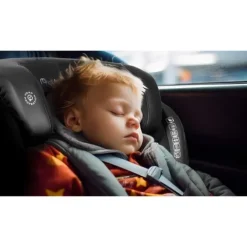 Fotelik samochodowy Nukido Louis czarno-granatowy 15-36 kg ISOFIX