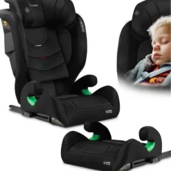 Fotelik samochodowy Nukido Louis Soft czarny 15-36 kg ISOFIX