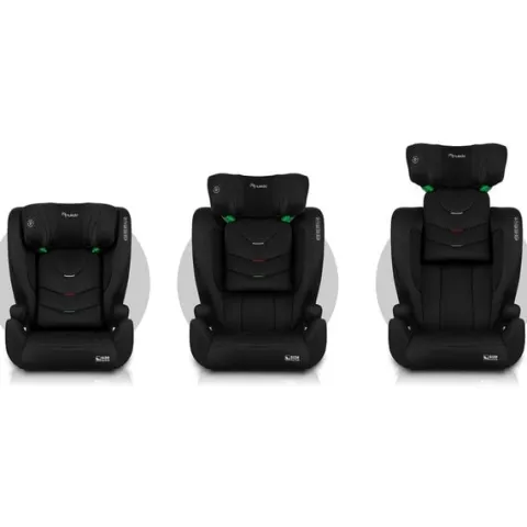 Fotelik samochodowy Nukido Louis Soft czarny 15-36 kg ISOFIX