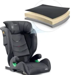 Fotelik samochodowy Nukido Louis Soft szary15-36 kg ISOFIX