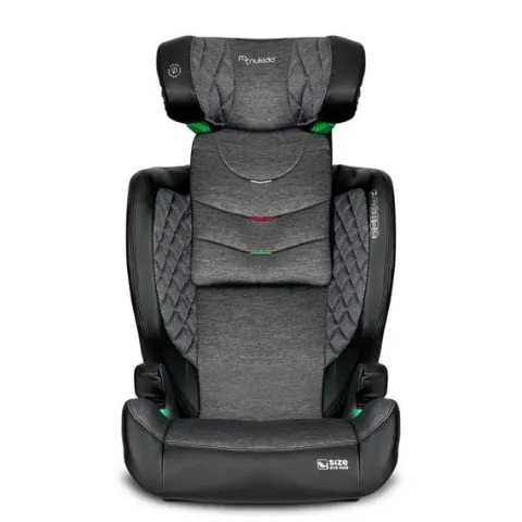 Fotelik samochodowy Nukido Louis czarno-szary 15-36 kg ISOFIX