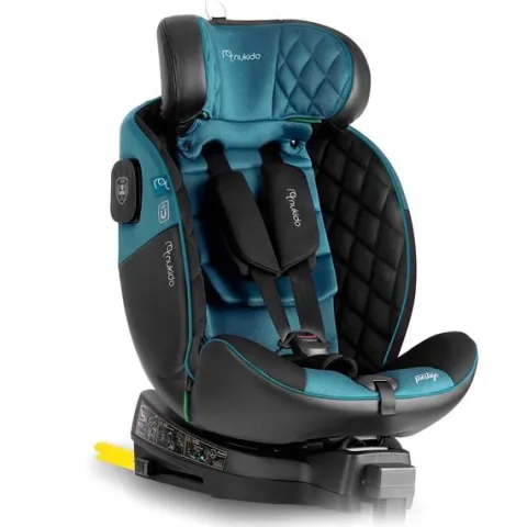 Fotelik samochodowy Nukido Prestige Line czarno-niebieski 0-36 kg ISOFIX