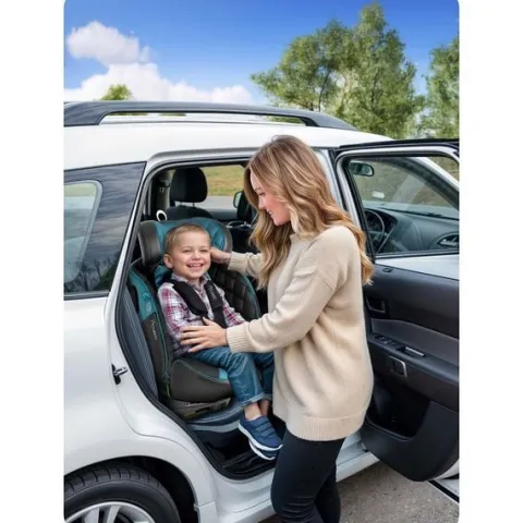 Fotelik samochodowy Nukido Prestige Line czarno-niebieski 0-36 kg ISOFIX