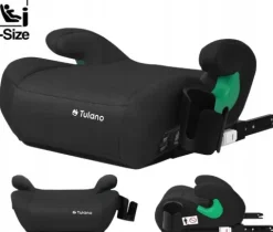 Fotelik Samochodowy Podstawka Tulano Cabby 35 Black Isofix 125-150Cm I-Size