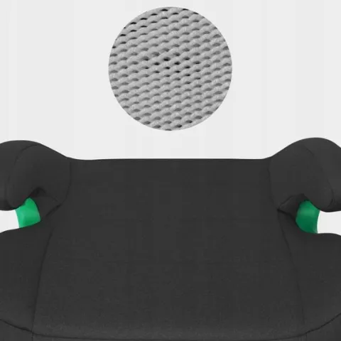 Fotelik Samochodowy Podstawka Tulano Cabby 35 Black Isofix 125-150Cm I-Size