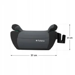 Fotelik Samochodowy Podstawka Tulano Cabby 35 Graphite Isofix 125-150Cm