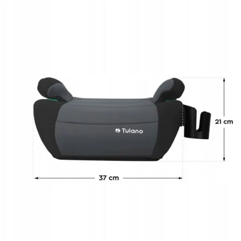 Fotelik Samochodowy Podstawka Tulano Cabby 35 Graphite Isofix 125-150Cm