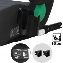 Fotelik Samochodowy Podstawka Tulano Cabby 35 Graphite Isofix 125-150Cm