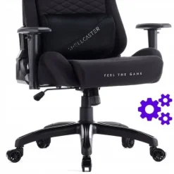 Fotel Kubełkowy Gamingowy Materiałowy Biurowy Obrotowy Senshi XL Sense7