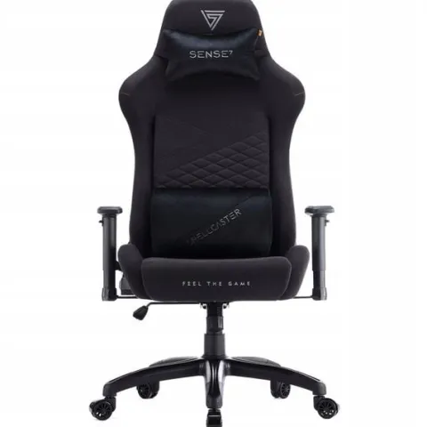 Fotel Kubełkowy Gamingowy Materiałowy Biurowy Obrotowy Senshi XL Sense7