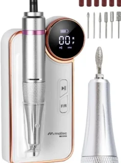 Frezarka do Paznokci Bezprzewodowa ze Stacją Manicure Pedicure 50W