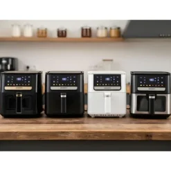 Frytkownica beztłuszczowa Air fryer frytownica 6,5l Berdsen 1700W BD-655 czarna