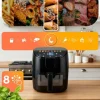 Frytkownica beztłuszczowa Air fryer frytownica 4l Berdsen 1500W BD-658 czarna