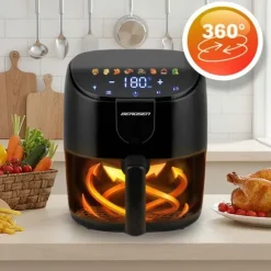 Frytkownica beztłuszczowa Air fryer frytownica 4l Berdsen 1500W BD-658 czarna