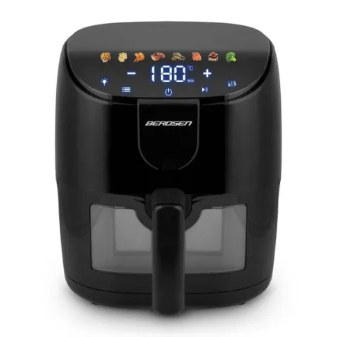 Frytkownica beztłuszczowa Air fryer frytownica 4l Berdsen 1500W BD-658 czarna