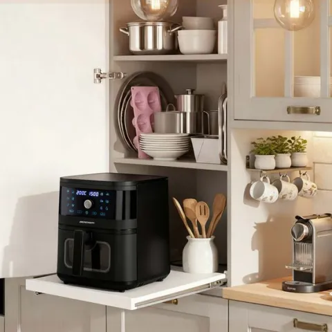 Frytkownica beztłuszczowa Air fryer Berdsen BD-661 czarna