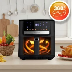 Frytkownica beztłuszczowa Air fryer Berdsen BD-662 czarna
