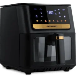 Frytkownica beztłuszczowa Air fryer Berdsen BD-655 czarna