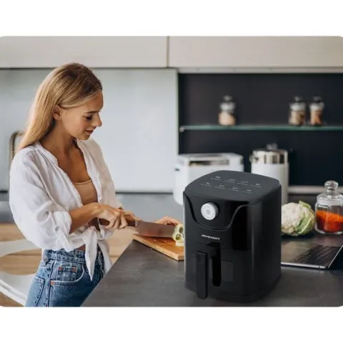 Frytkownica beztłuszczowa Air fryer Berdsen BD-654 czarna