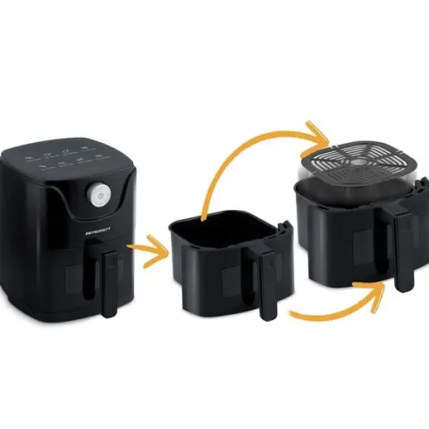 Frytkownica beztłuszczowa Air fryer Berdsen BD-654 czarna