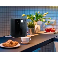 Frytkownica beztłuszczowa Air fryer Berdsen BD-654 czarna