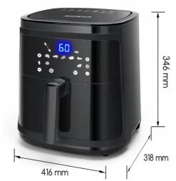 FRYTKOWNICA BEZTŁUSZCZOWA 7L 1900W WIFI AIR FRYER XL FRYTOWNICA LCD SMART