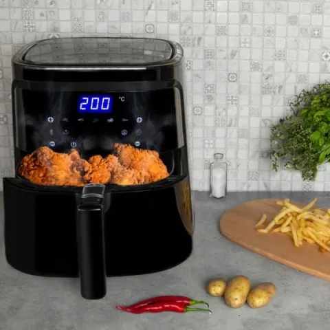FRYTKOWNICA BEZTŁUSZCZOWA 7L 1900W WIFI AIR FRYER XL FRYTOWNICA LCD SMART