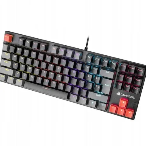 GAMINGOWA KLAWIATURA MECHANICZNA RGB ESPORTOWA TKL