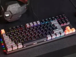GAMINGOWA KLAWIATURA MECHANICZNA RGB ESPORTOWA TKL