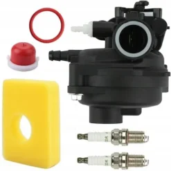 GAŹNIK BRIGGS 450E 500E 550E 575E 600E + 2x ŚWIECA + FILTR + POMPKA PALIWA
