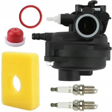 GAŹNIK BRIGGS 450E 500E 550E 575E 600E + 2x ŚWIECA + FILTR + POMPKA PALIWA