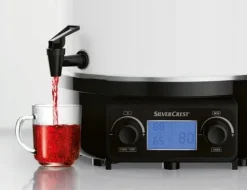 Garnek elektryczny do pasteryzacji Silvercrest SEAD 1800 Automat