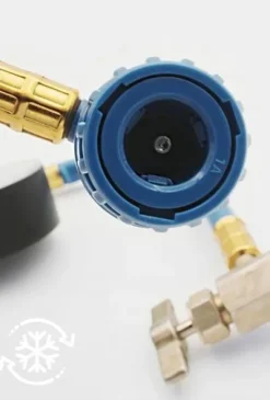 GAZ DO NABICIA KLIMATYZACJI CZYNNIK R1234YF 170g + WĄŻ Z MANOMETREM