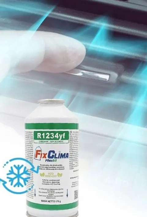 GAZ DO NABICIA KLIMATYZACJI W AUCIE CZYNNIK R1234YF 170g