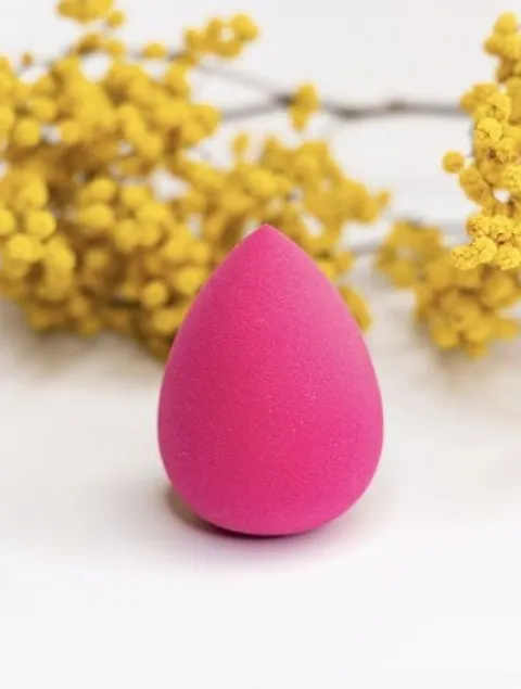 GĄBKA DO MAKIJAŻU BEAUTY BLENDER MALINOWA BLENDING SPONGE MAKE UP 1 SZT