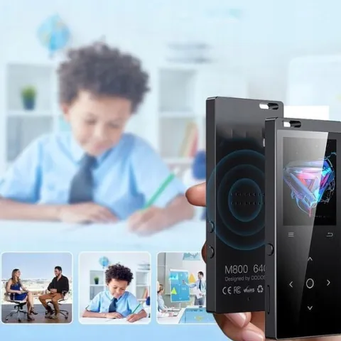 64 GB PRZENOŚNY CYFROWY BEZSTRATNY ODTWARZACZ MUZYCZNY MP3, DLA STUDENTÓW