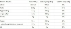 GenLab - Zero CF Isolate - 690 g krem waniliowy