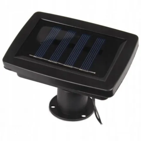 GIRLANDA SOLARNA 12M 100 LED CIEPŁY BIAŁY IP44 OGRODOWA LAMPA