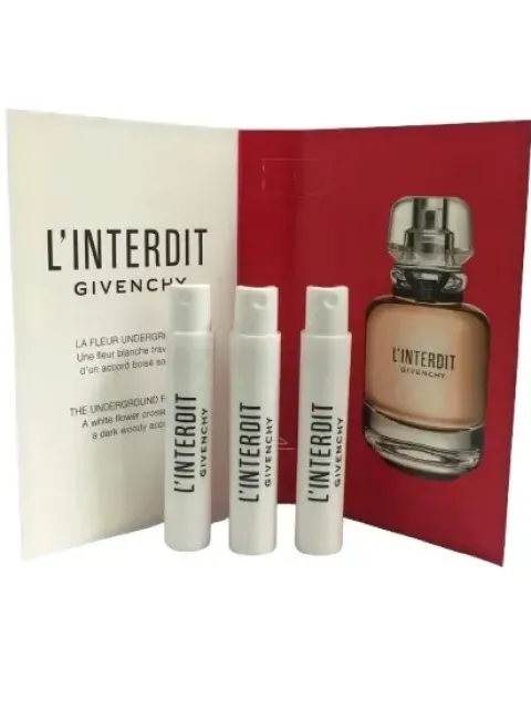 Givenchy L'interdit 1ml edp Zestaw 3 szt