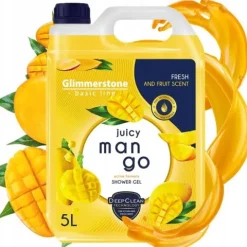 GLIMMERSTONE SHOWER GEL ŻEL POD PRYSZNIC SOCZYSTE ŚWIEŻE MANGO 5L JAKOŚĆ
