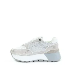 GOE Damskie sneakersy srebrne RR2N4068 SILVER 38