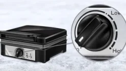 Gofrownica MPM MGO-24 1400W DUŻA MOC + gratis proszek do gofrów 0,5kg
