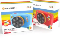 GoGen Aparat fotograficzny dla dzieci DECKOFOTOB niebieski
