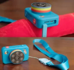 GoGen Aparat fotograficzny dla dzieci DECKOFOTOB niebieski
