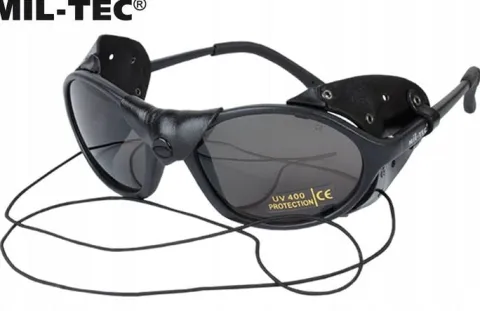 GOGLE ALPINISTYCZNE OKULARY POLARNE W GÓRY GLACIER S3 UV400 LEKKIE