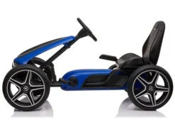 GOKART NA PEDAŁY LICENCJA MERCEDESA KOŁA EVA, MIĘKKIE SIEDZENIE Z LOGIEM MB JAKOŚĆ /XMX610