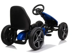 GOKART NA PEDAŁY LICENCJA MERCEDESA KOŁA EVA, MIĘKKIE SIEDZENIE Z LOGIEM MB JAKOŚĆ /XMX610