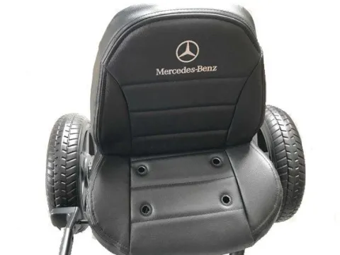 GOKART NA PEDAŁY LICENCJA MERCEDESA KOŁA EVA, MIĘKKIE SIEDZENIE Z LOGIEM MB JAKOŚĆ /XMX610