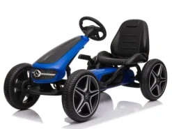 GOKART NA PEDAŁY LICENCJA MERCEDESA KOŁA EVA, MIĘKKIE SIEDZENIE Z LOGIEM MB JAKOŚĆ /XMX610